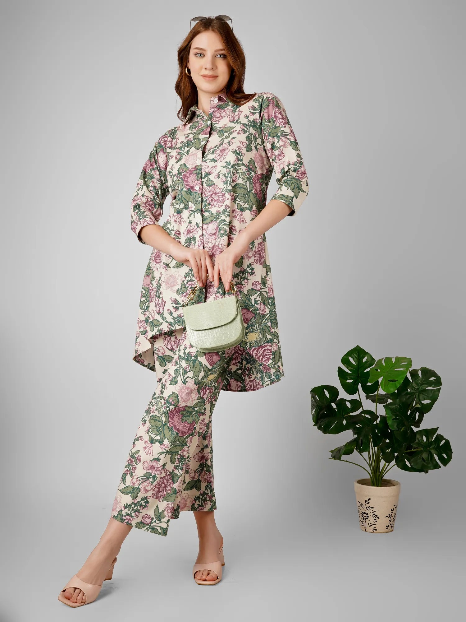 Floral Tunic Co-ord set